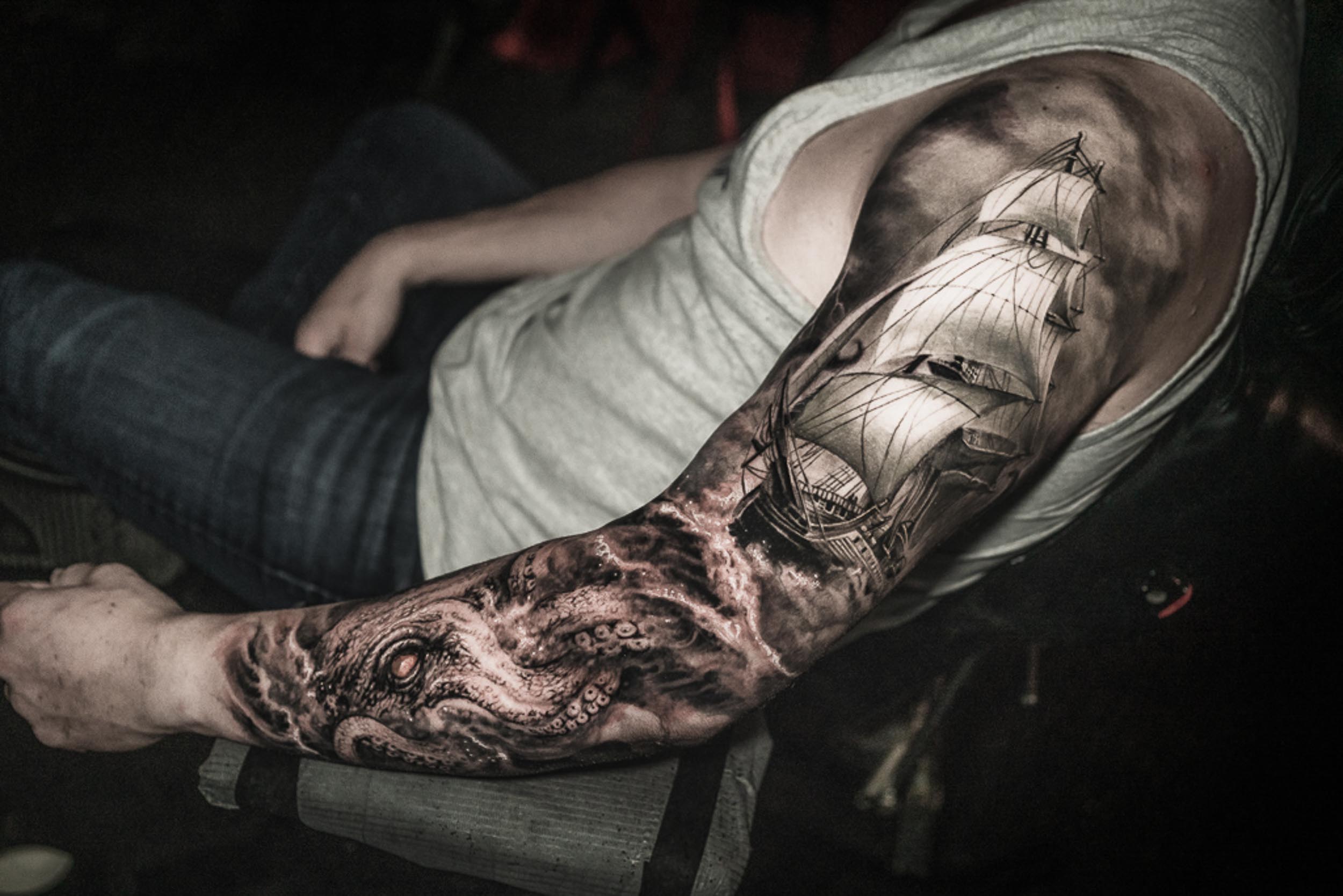 Greek Mythology Sleeve Tattoos - wide 3
