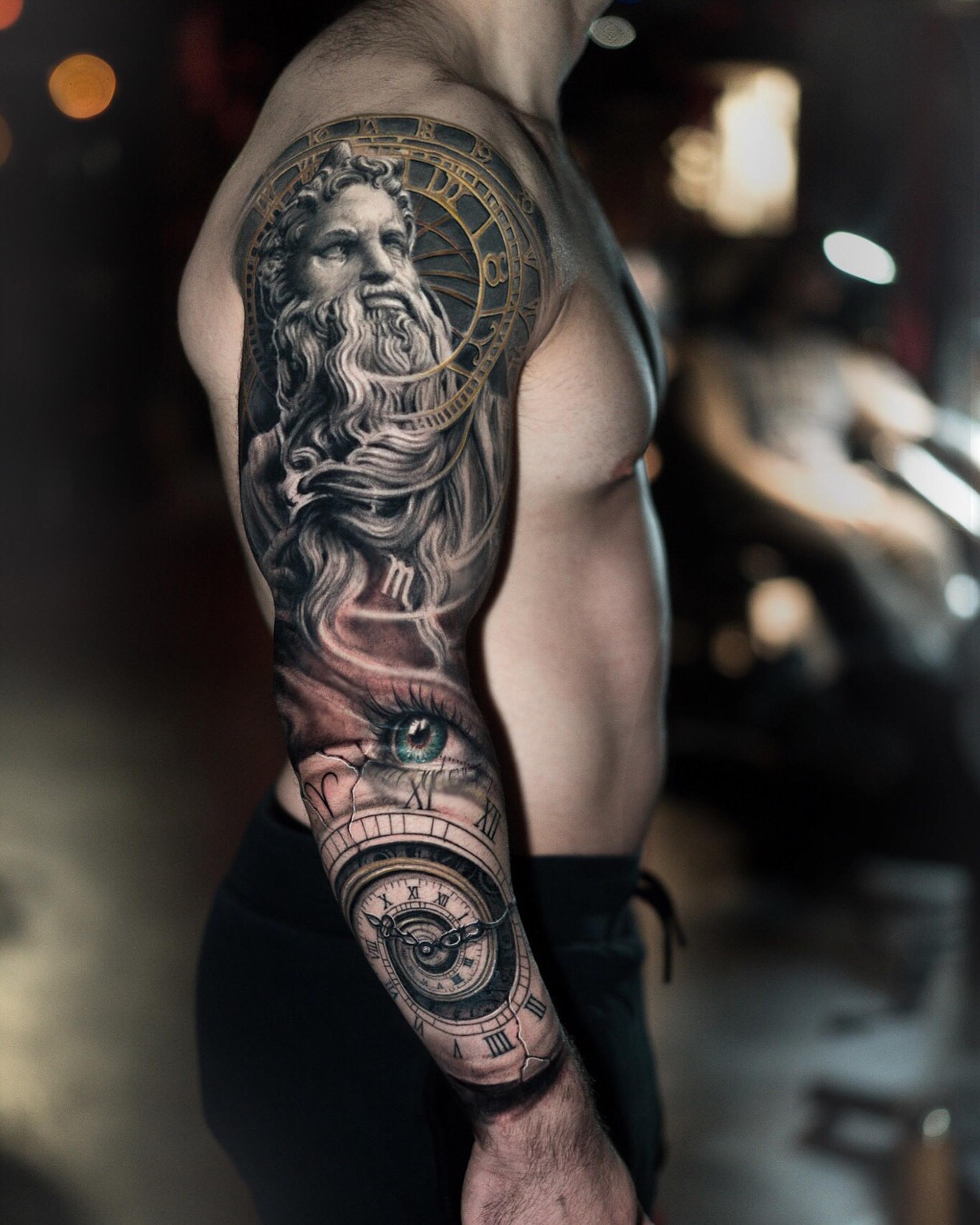 Darkside Tattoo : Tattoos : Sean O'Hara : Greek Mythology Tattoo